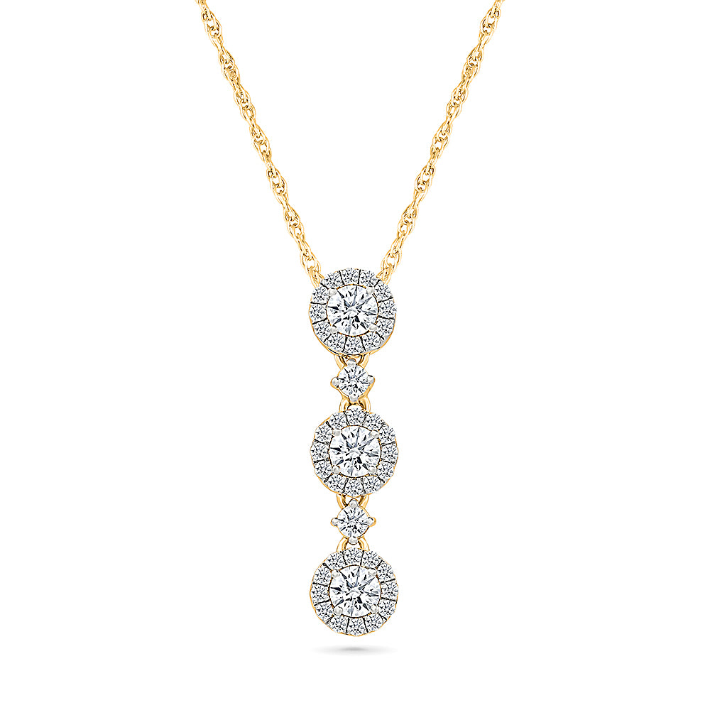 Ashley Stone Diamond Pendant