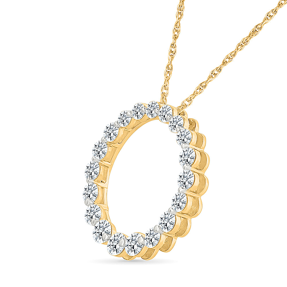 Energizing Gold & Diamond Pendant