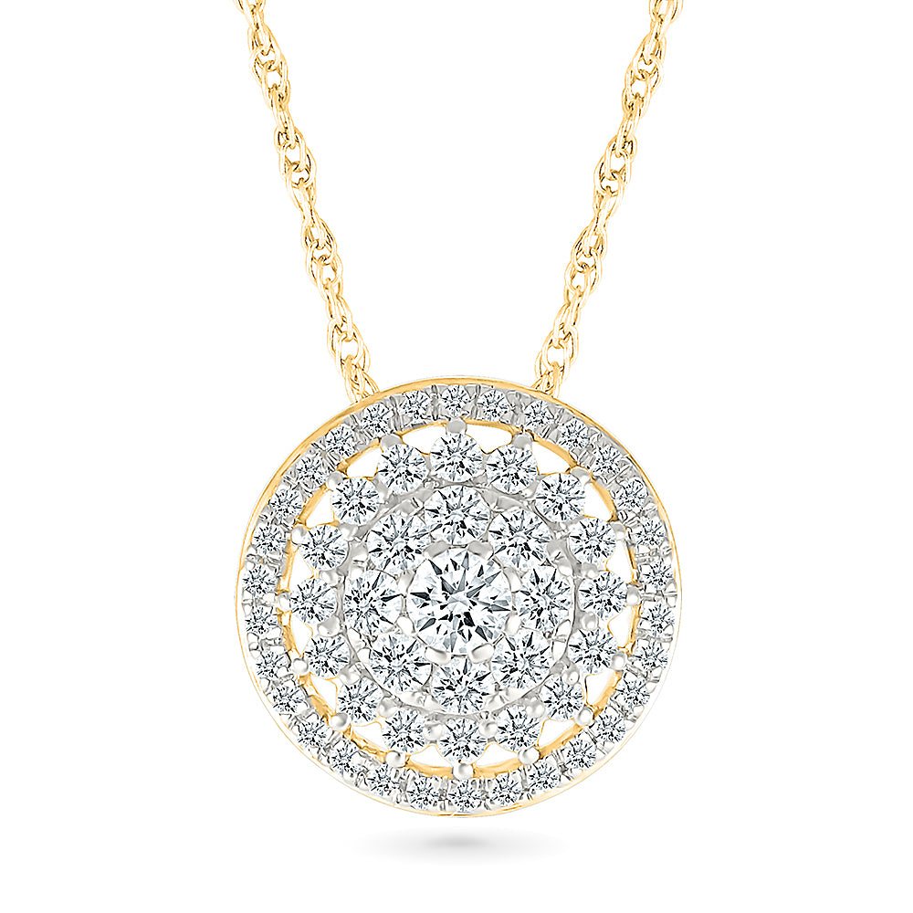 Floral Diamond Luxury Pendant