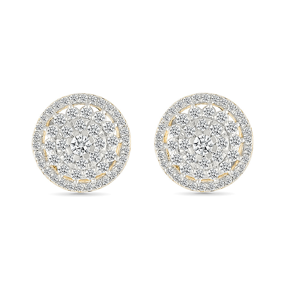 Globe Dazzling Studs Earrings