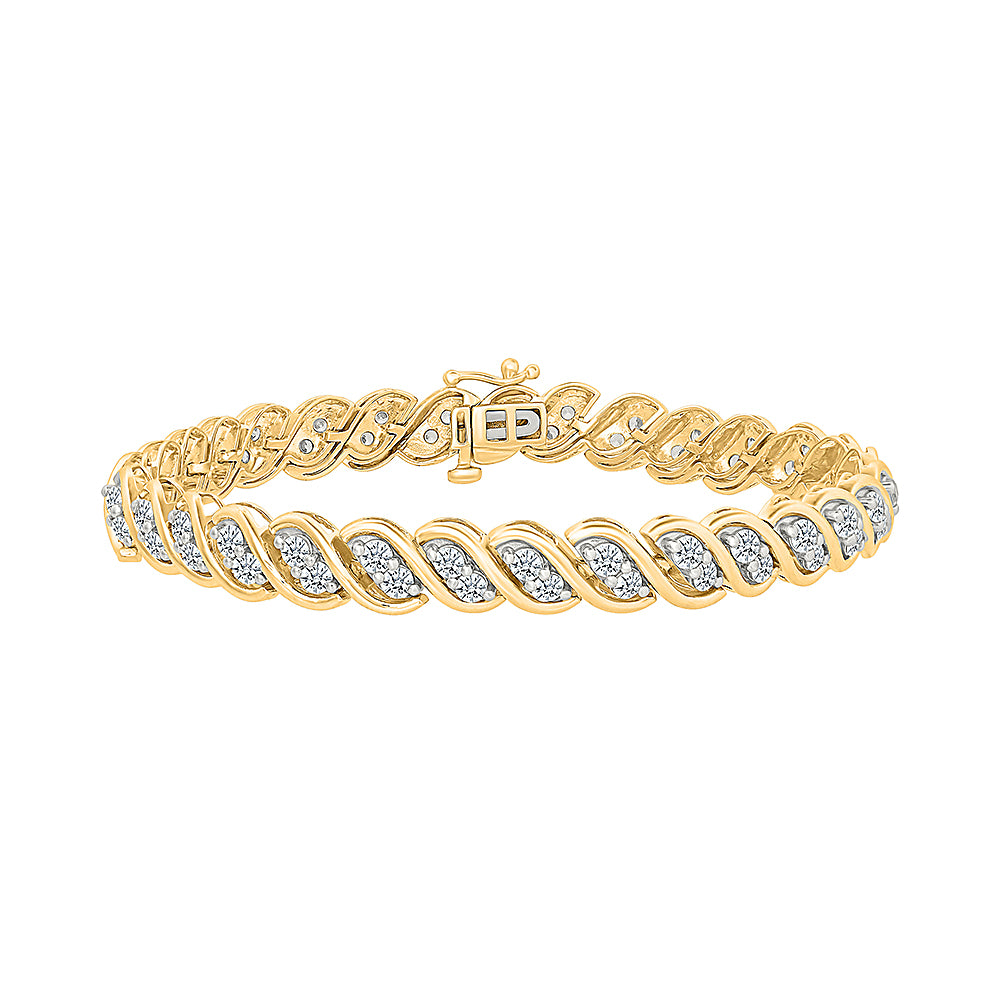 Harper Gold & Diamond Bracelet