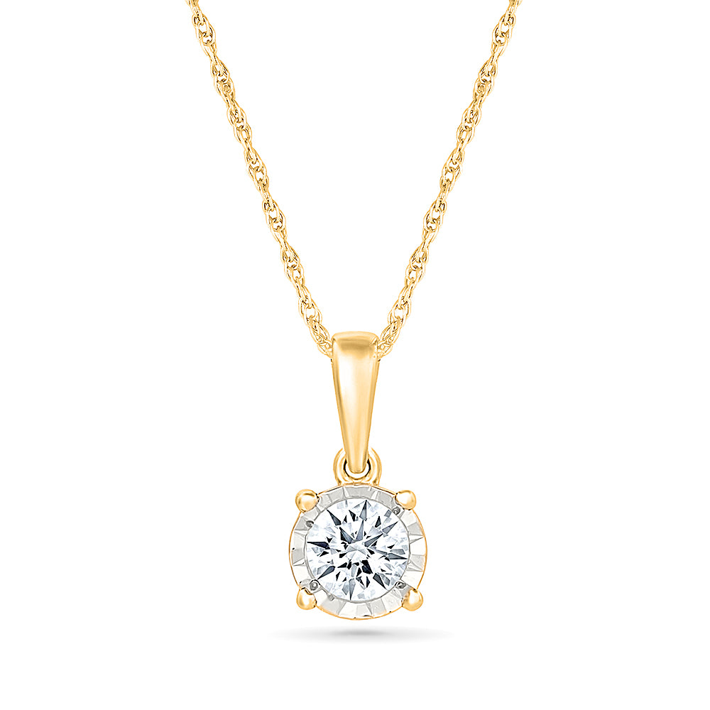 Coruscate  Gold & Diamond Pendant