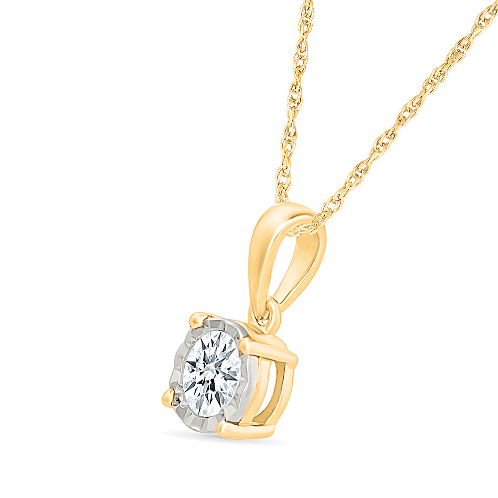 Coruscate  Gold & Diamond Pendant