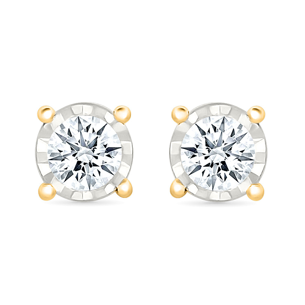 Classic & Modern Diamond Studs Earrings