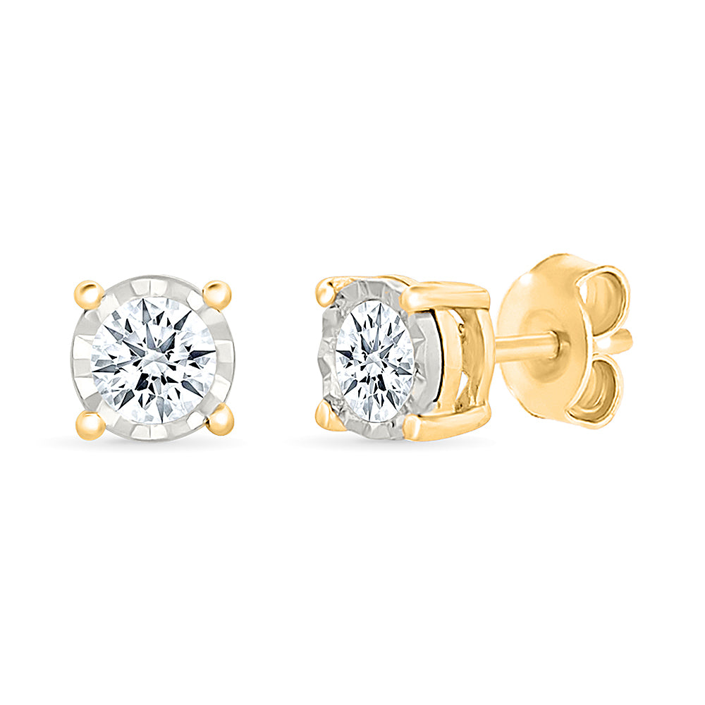 Classic & Modern Diamond Studs Earrings