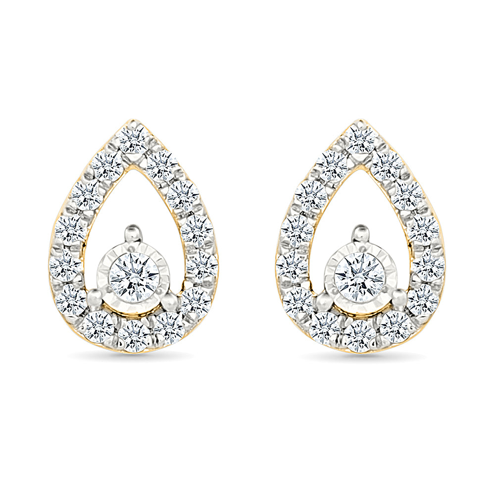 Vani Gold & Diamond Earrings