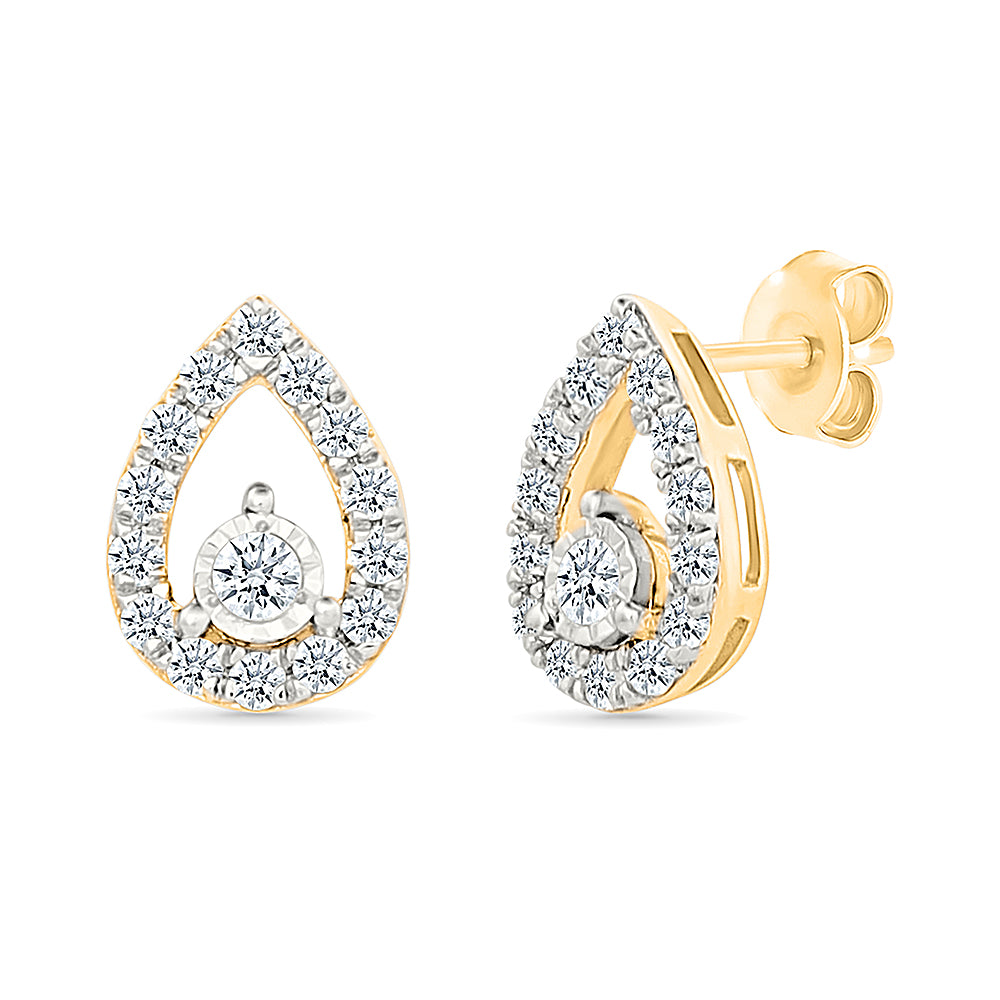 Vani Gold & Diamond Earrings