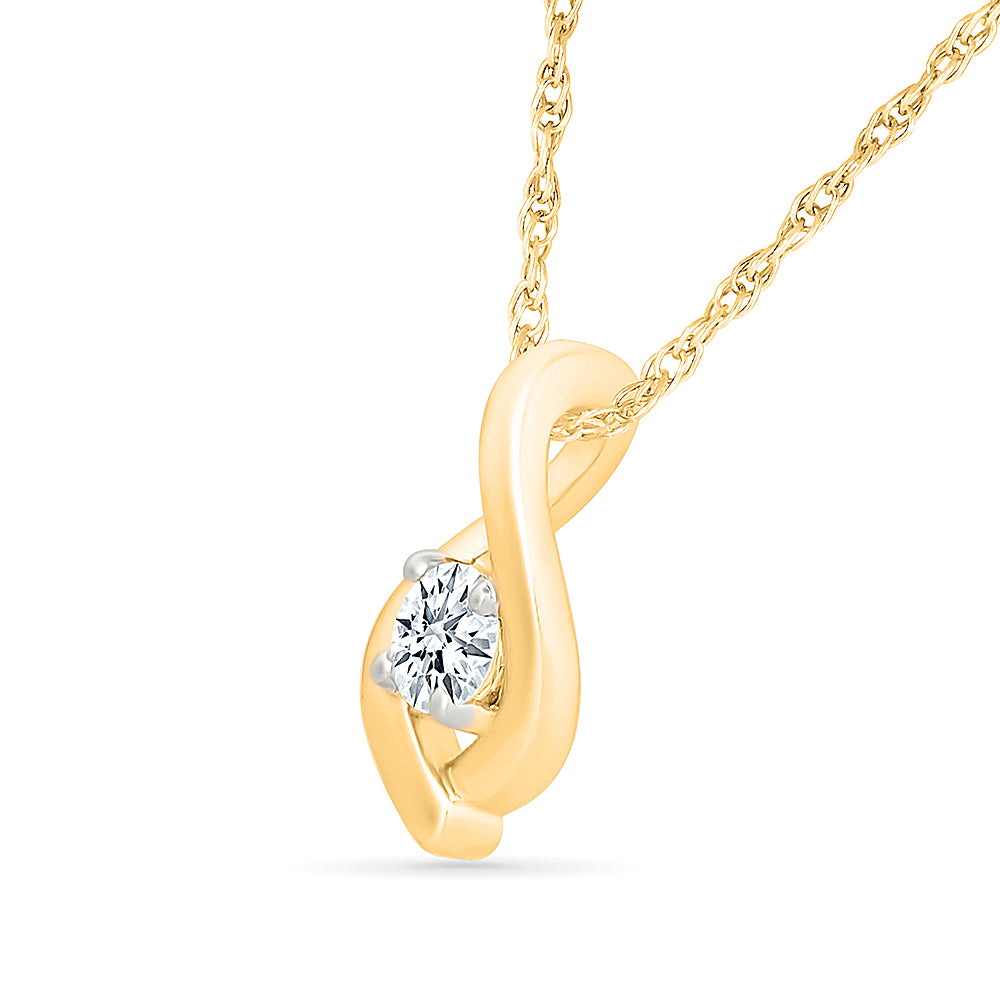 Rubic Gold & diamond  pendant