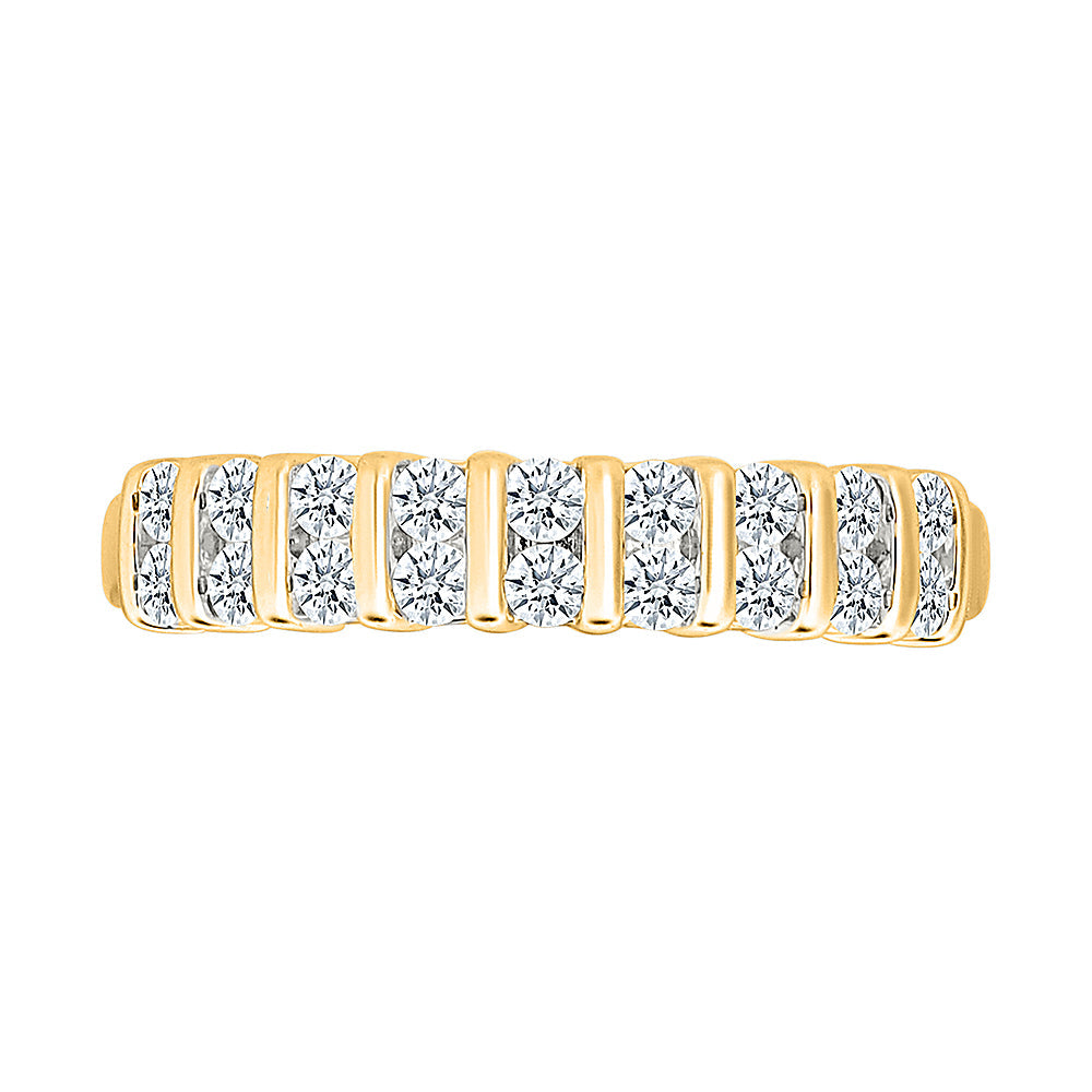 Sparkling Diamond Band Ring