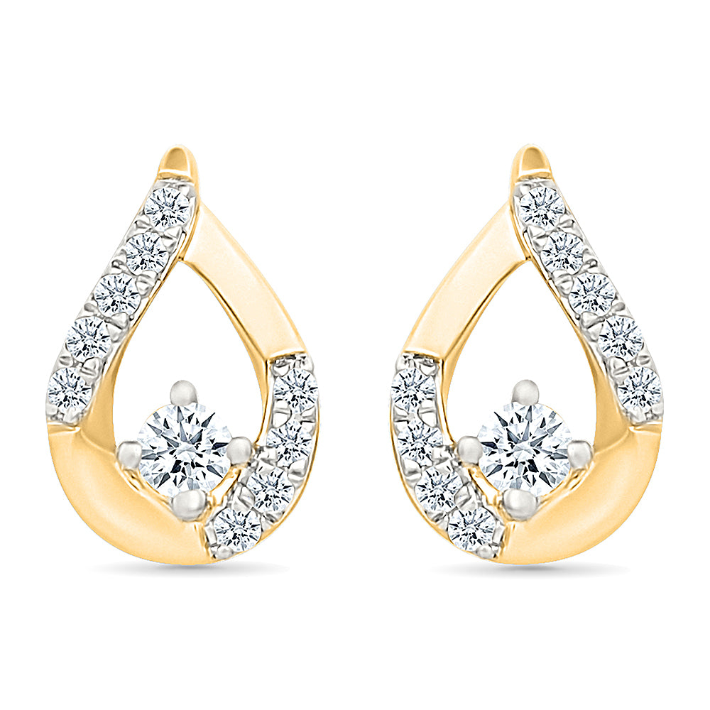 Keren Gold & Diamond Earrings