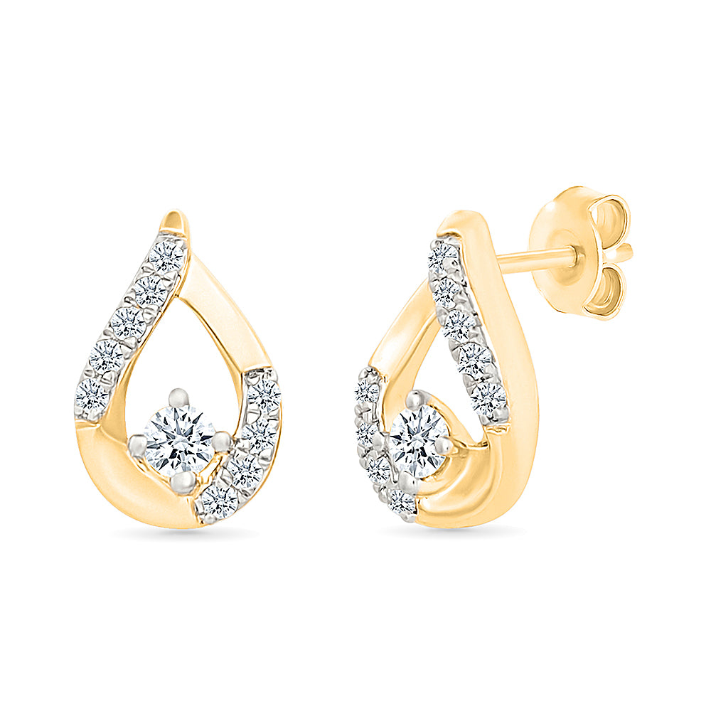 Keren Gold & Diamond Earrings