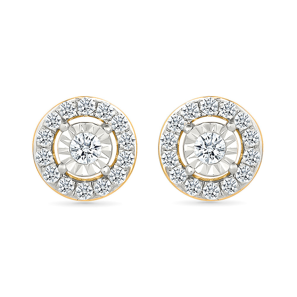 Maya Gold & Diamond Earrings