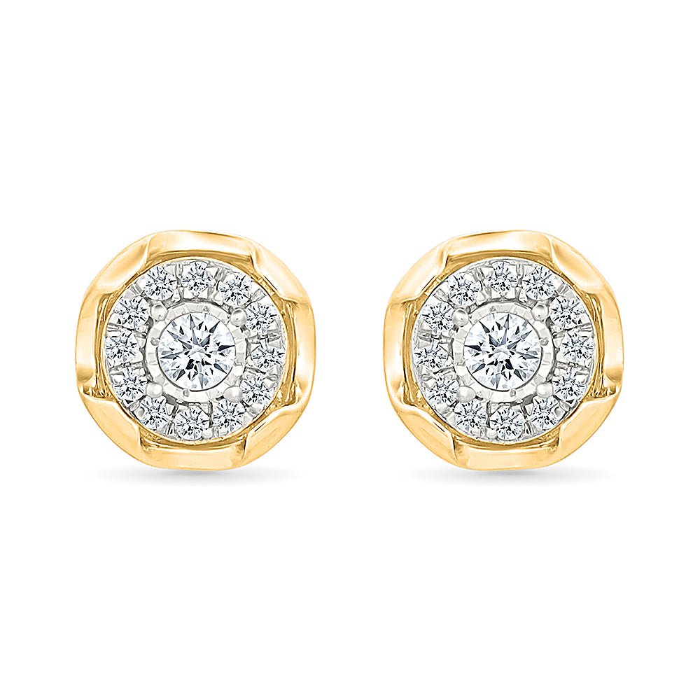 Ashita Gold & Diamond Earrings