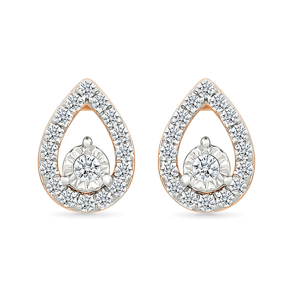 Leila Gold & Diamond Earrings