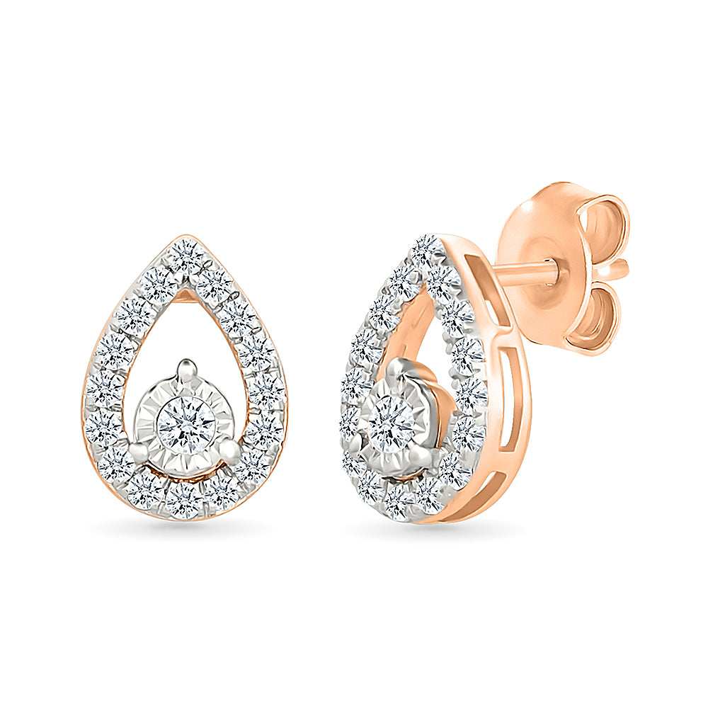 Leila Gold & Diamond Earrings