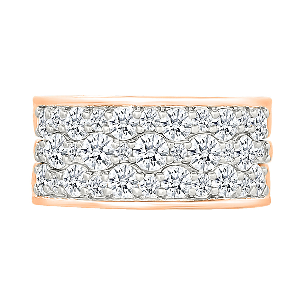 The Salina Stackable Gold & Diamond Ring