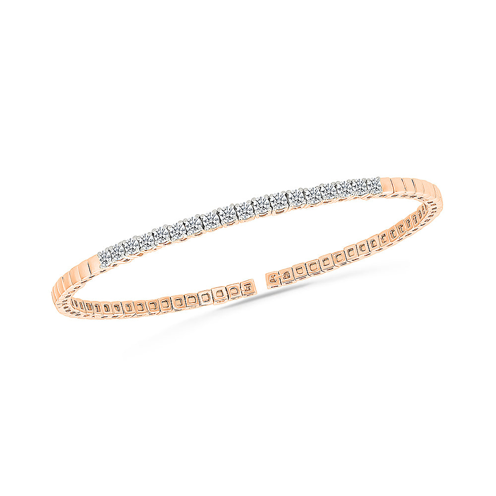 Cheeriness Gold & Diamond Bangle