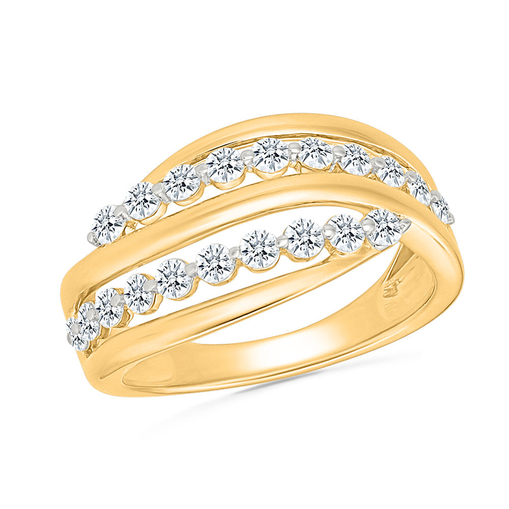 Nina Diamond Band Ring