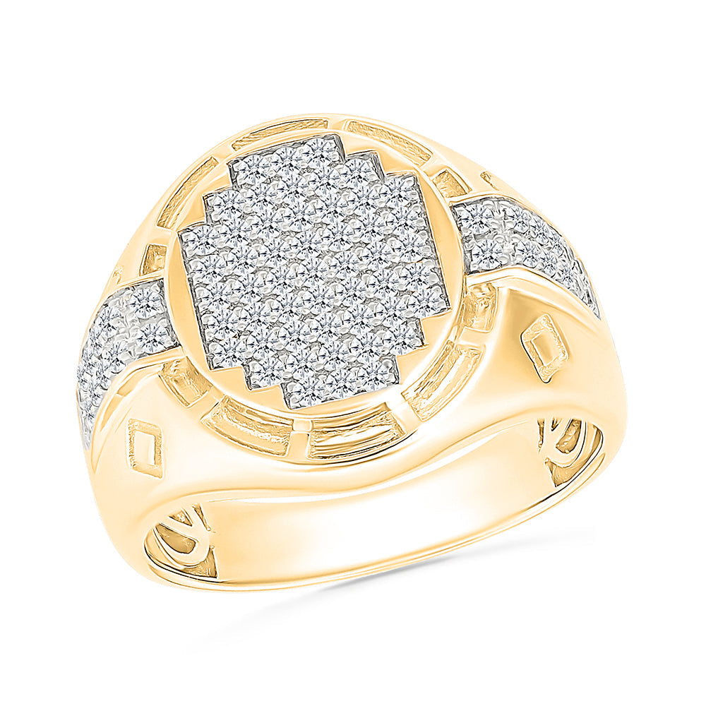 The Daunte Ring Gold & Diamond Ring