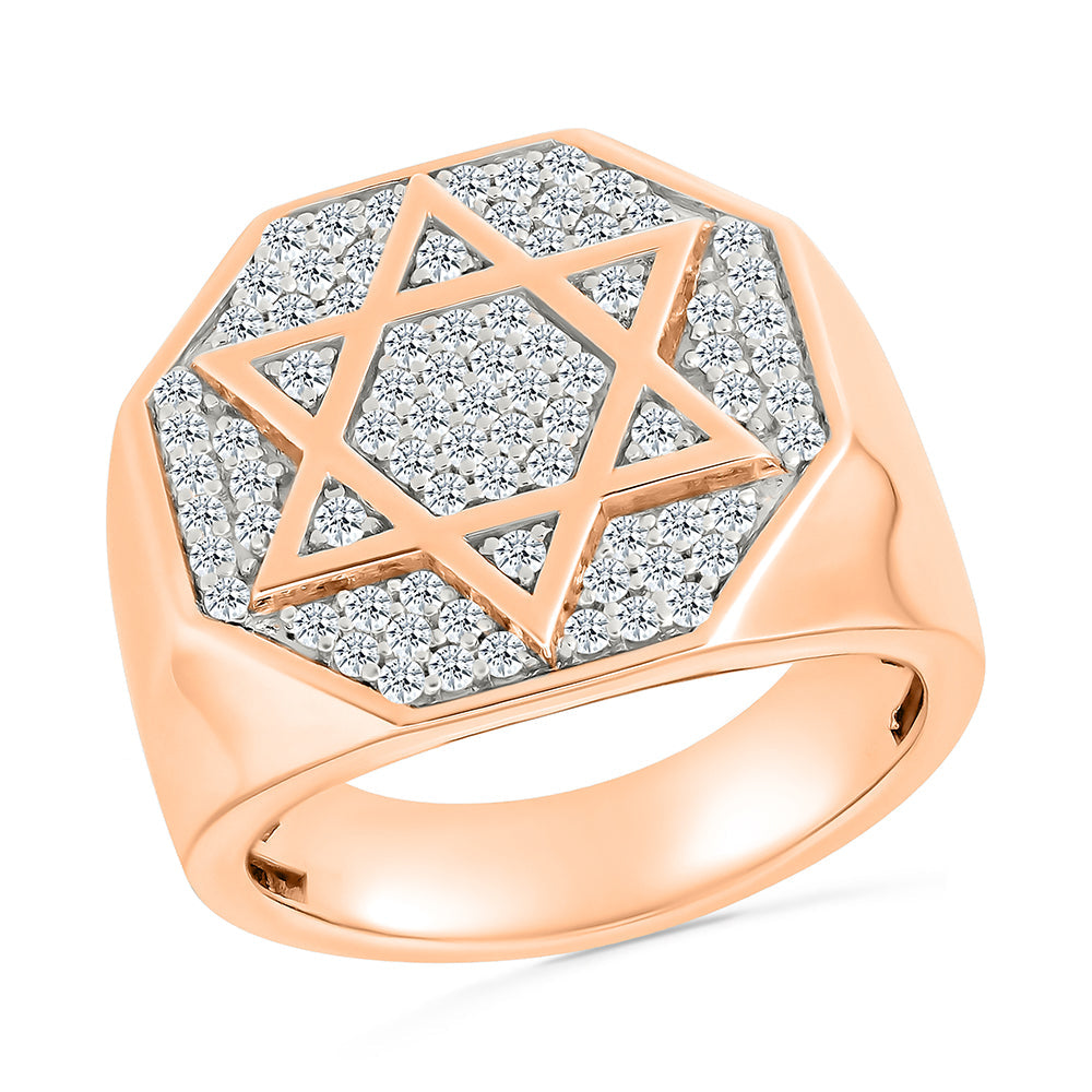 Stellar Gold & Diamond Ring