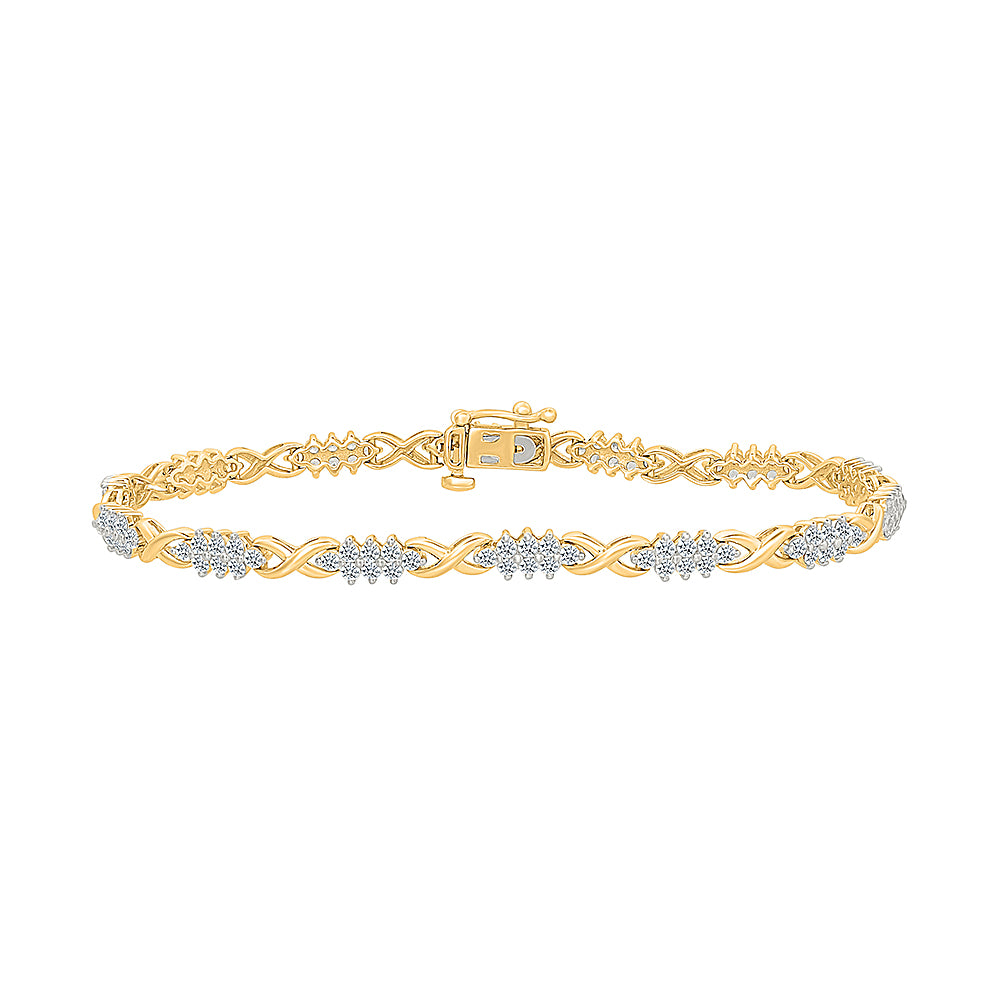 Eliana Gold & Diamond Bracelet