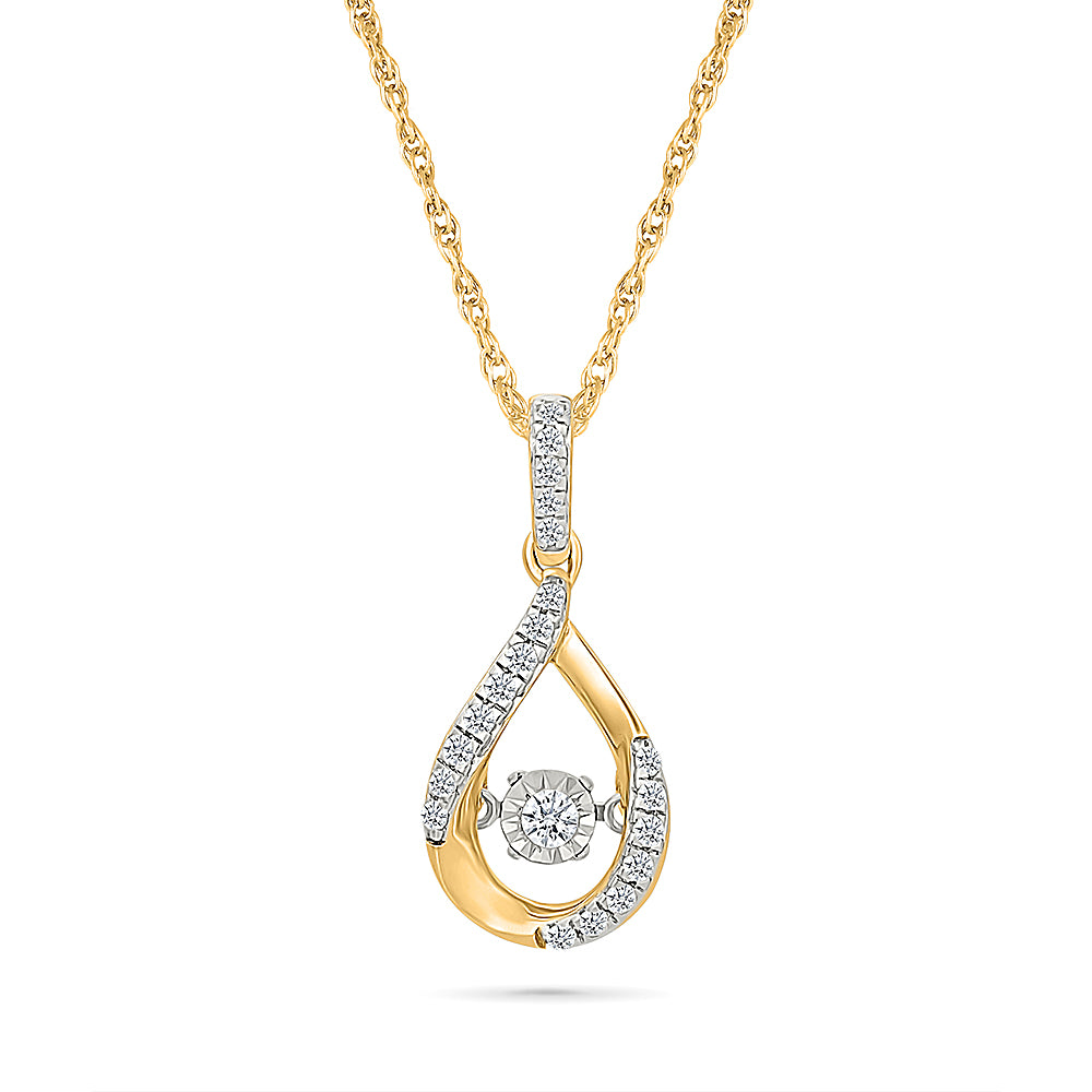 Dew Drop Diamond Pendant