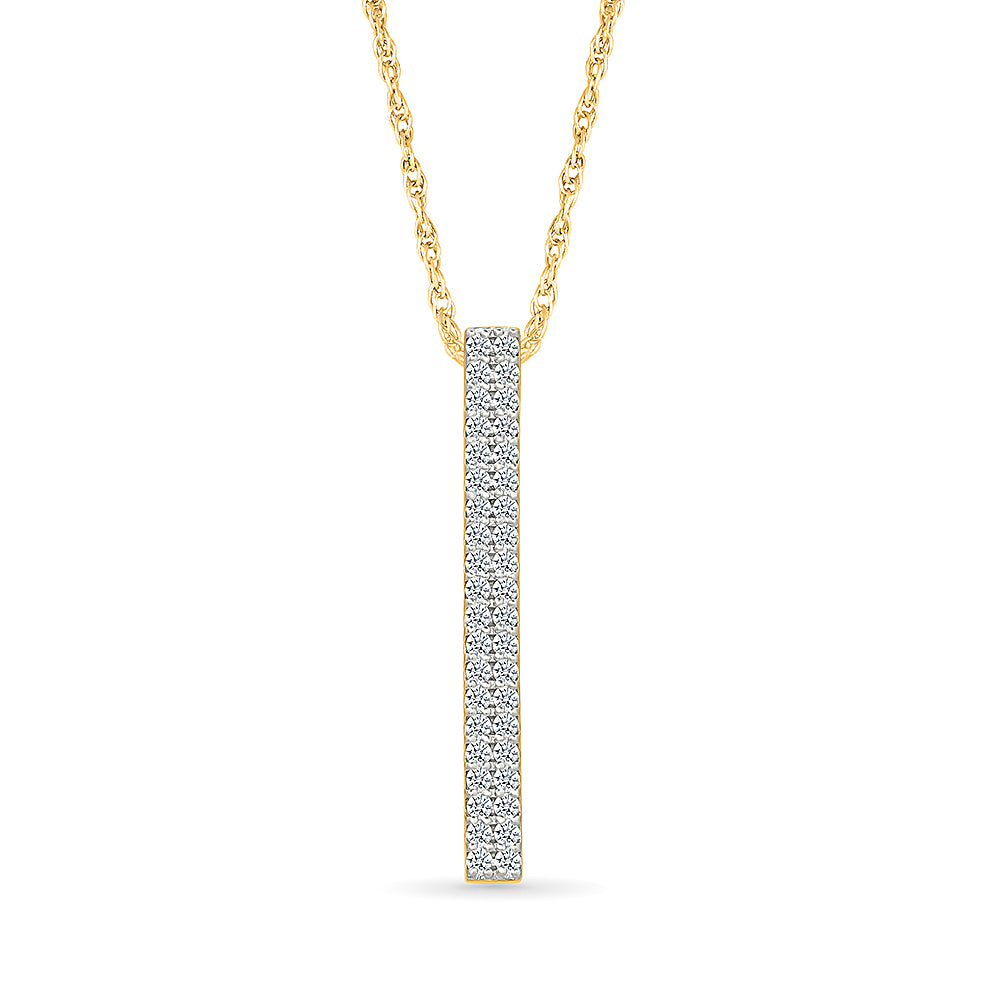 Duplex Diamond Pendant