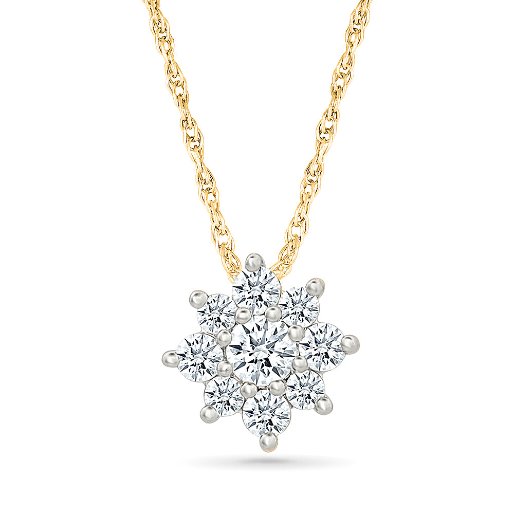 Celestial Sparkle Diamond Pendant