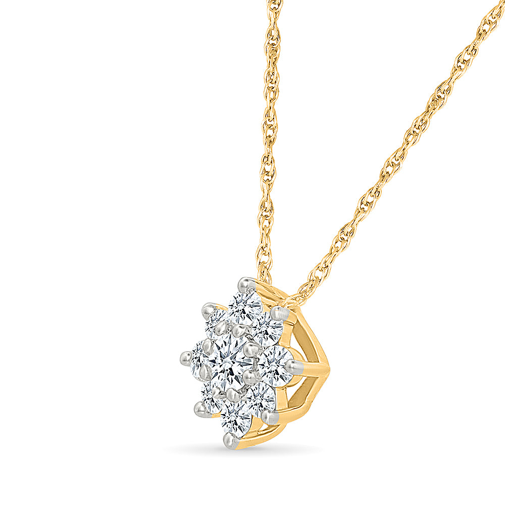 Celestial Sparkle Diamond Pendant