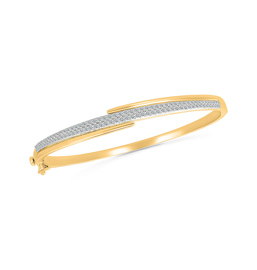 Dazzling Diamond Bangle