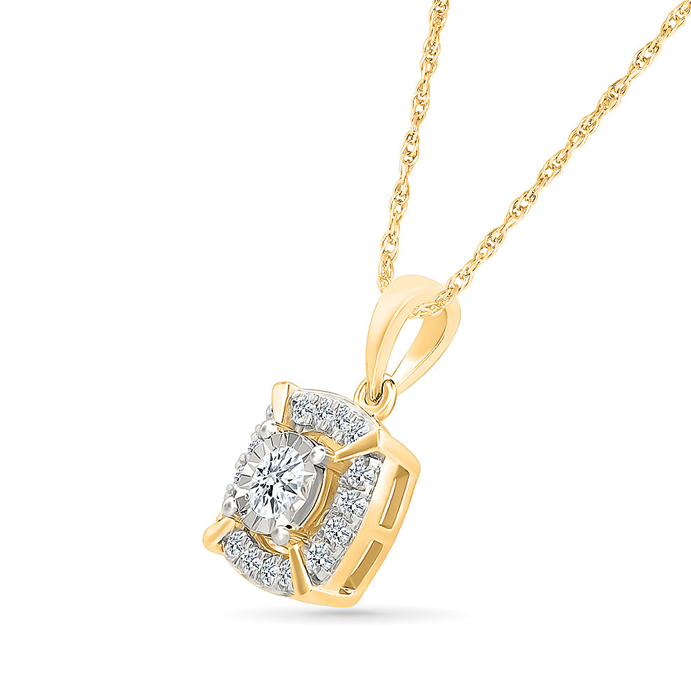 Little Square of Luxury Pendant