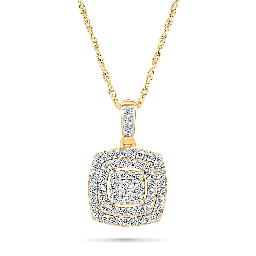 Shimmering Delight Diamond Pendant