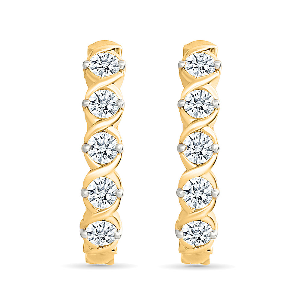 Desi Sparkle Diamond Earrings