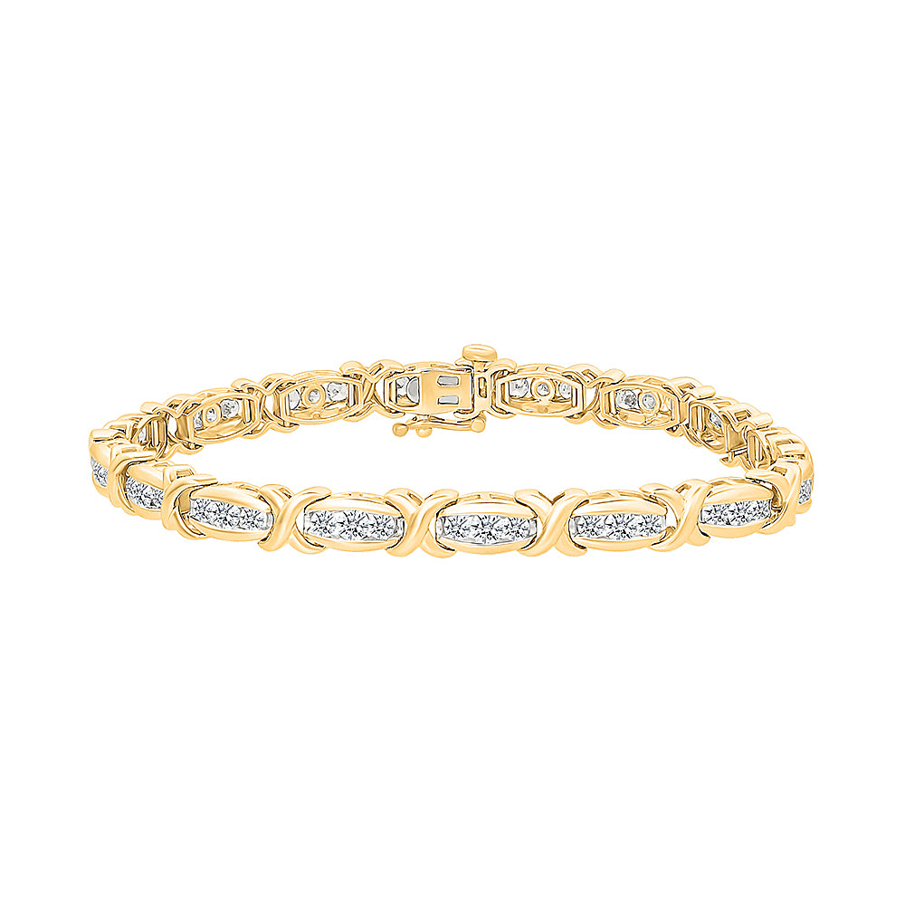 Intertwined Diamond Bracelet