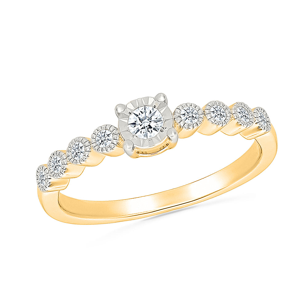 Timeless Halo Diamond Ring