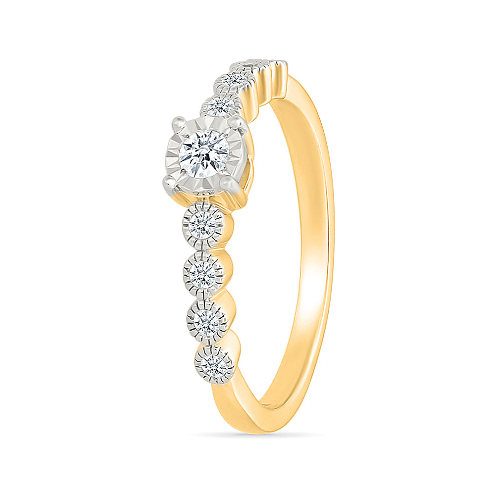 Timeless Halo of Diamond Ring