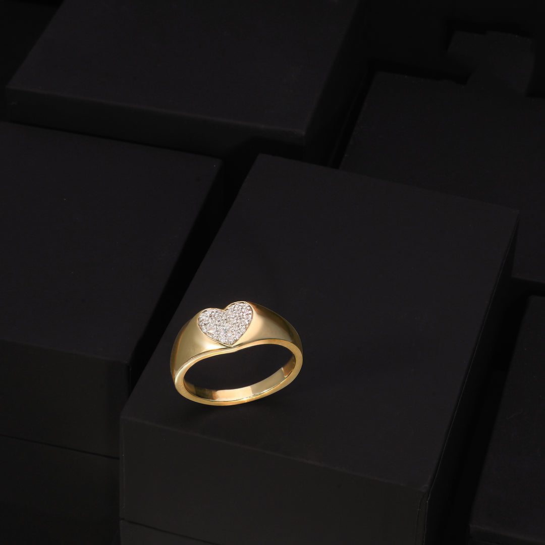 Cupid Diamond Band Ring