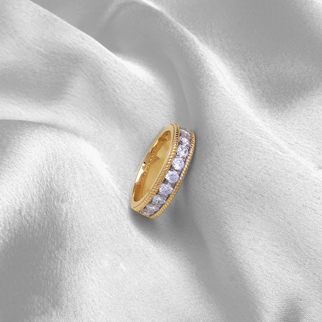 Gold & Diamond Eternity Ring